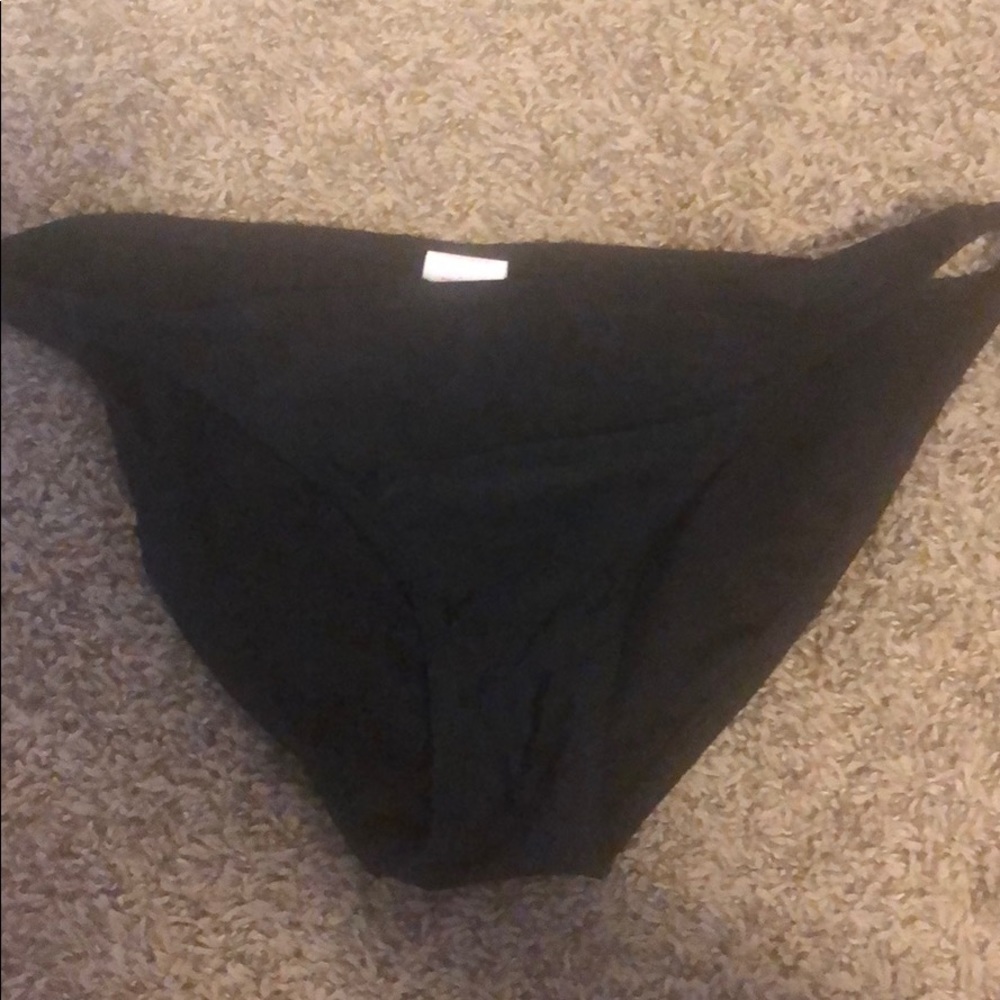 Black swim bottoms